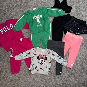 Toddler girls clothing bundle size 24 months